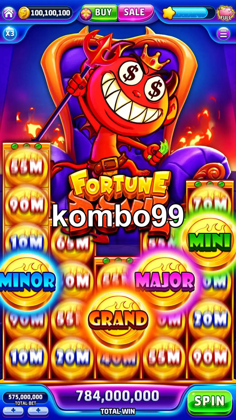 kombo99 Tangkapan Layar Resmi APK